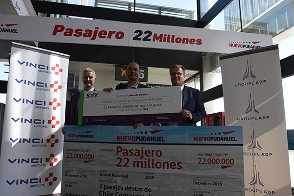 Pasajeros 22 millones