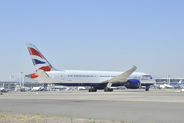 Llegada British Airways