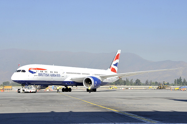 Llegada British Airways