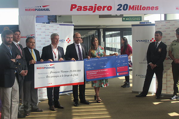 Pasajeros 20 millones